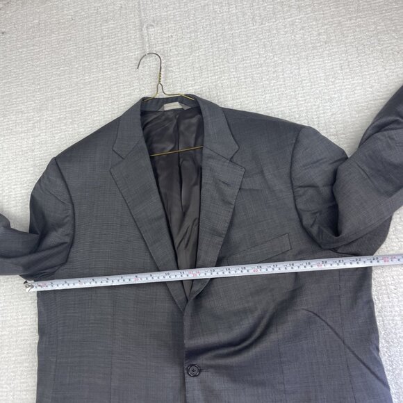 J.P. Tilford Samuelsohn x Harry Rosen charcoal gray Sport Blazer Jacket 44R READ - Picture 16 of 16